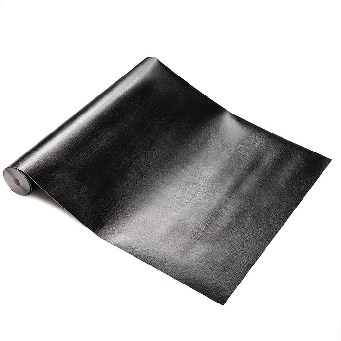 d-c-fix Self-Adhesive Vinyl Leather Black 450mm/m