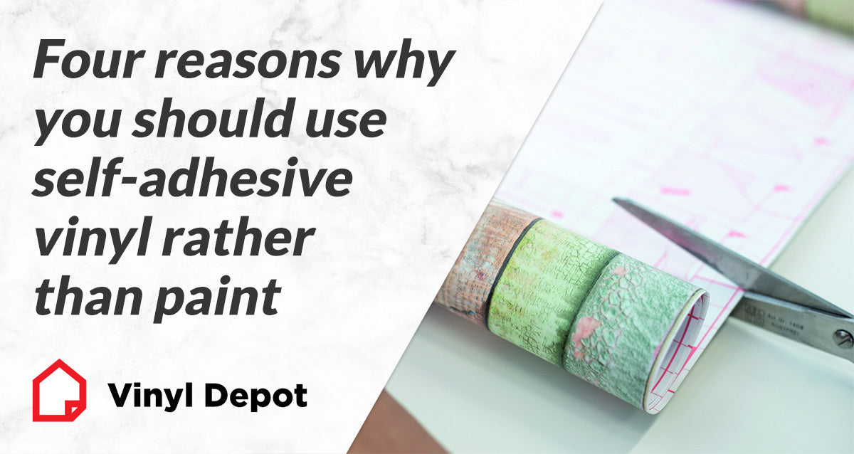 4 Reasons Why You Should Use SelfAdhesive Vinyl Vs. Paint Vinyl Depot UK