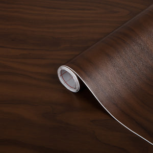 Chocolate Apple Birch Vinyl 450mm/2m, Self-Adhesive