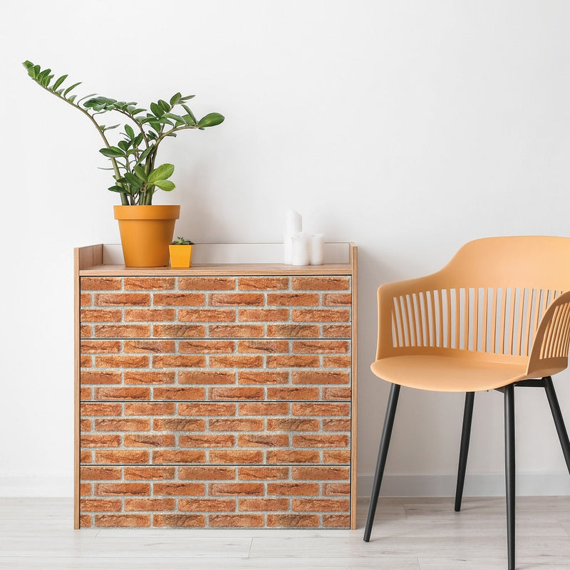 Brick Vinyl | 450mm/m | Self Adhesive Vinyl – Vinyl Depot UK