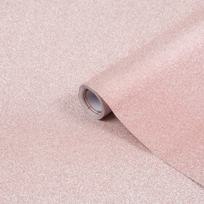 Glitter Rose Pink Vinyl (675mm x 2000mm, Self-Adhesive)