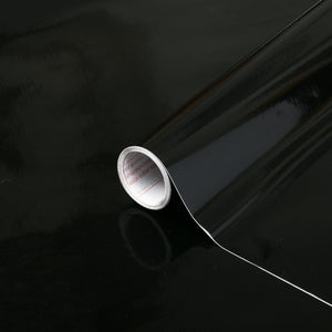 Gloss Black Vinyl 900mm, Self-Adhesive