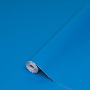 Gloss Cobalt Blue Vinyl 450mm, Self-Adhesive