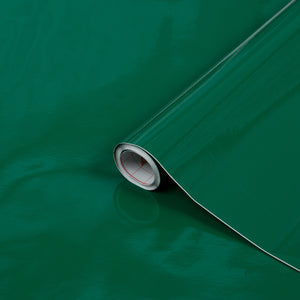 Gloss Emerald Green Vinyl 450mm, Self-Adhesive