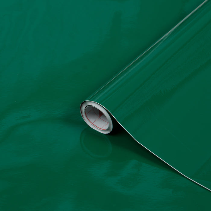 Gloss Emerald Green Vinyl (450mm, Self-Adhesive)