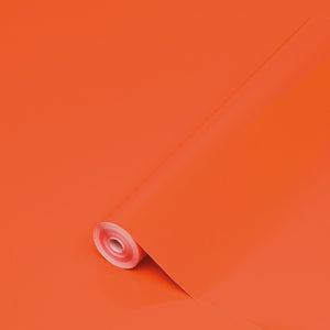 Gloss Orange Vinyl 450mm, Self-Adhesive