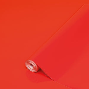 Gloss Vermilion Vinyl 450mm, Self-Adhesive