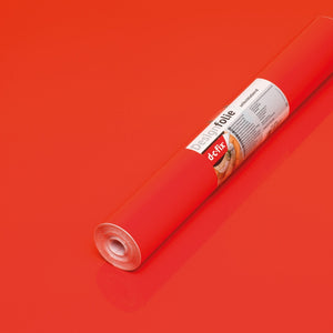 Gloss Vermilion Vinyl 450mm, Self-Adhesive