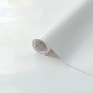 Gloss White Vinyl 675mm, Self-Adhesive