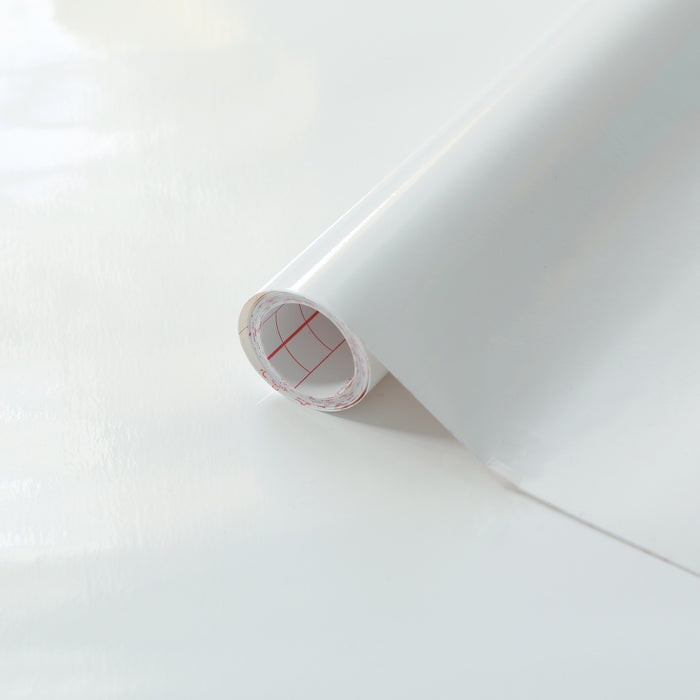 Gloss White Vinyl (900mm, Self-Adhesive)