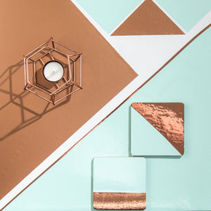 Hammered Copper Vinyl 675mm/1.5m, Self-Adhesive