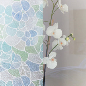 Lisboa Blue Transparent Vinyl 450mm, Self-Adhesive