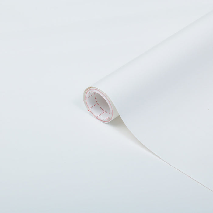 Matt White Vinyl (450mm, Self-Adhesive)
