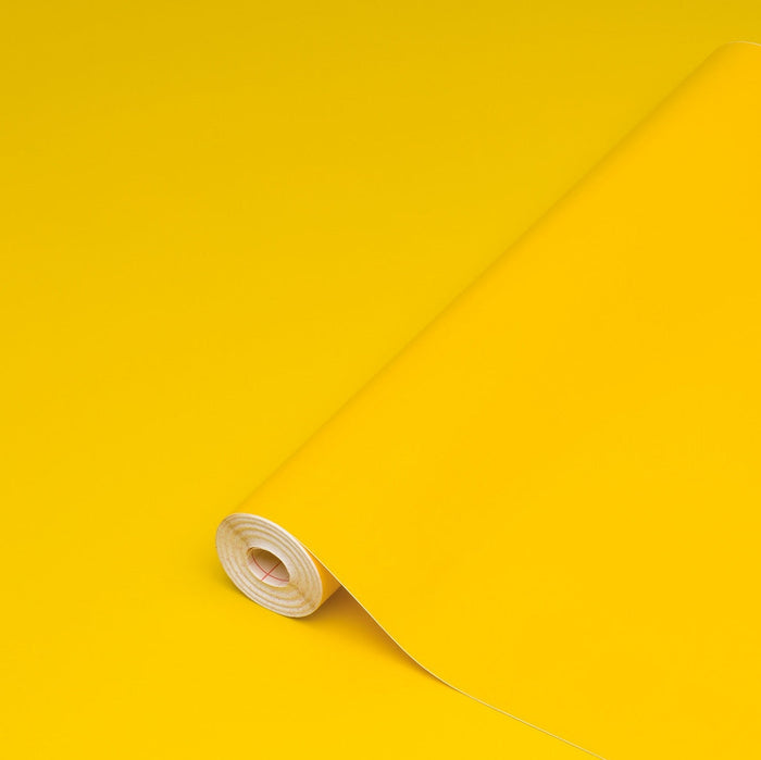 Matt Yellow Vinyl (450mm, Self-Adhesive)
