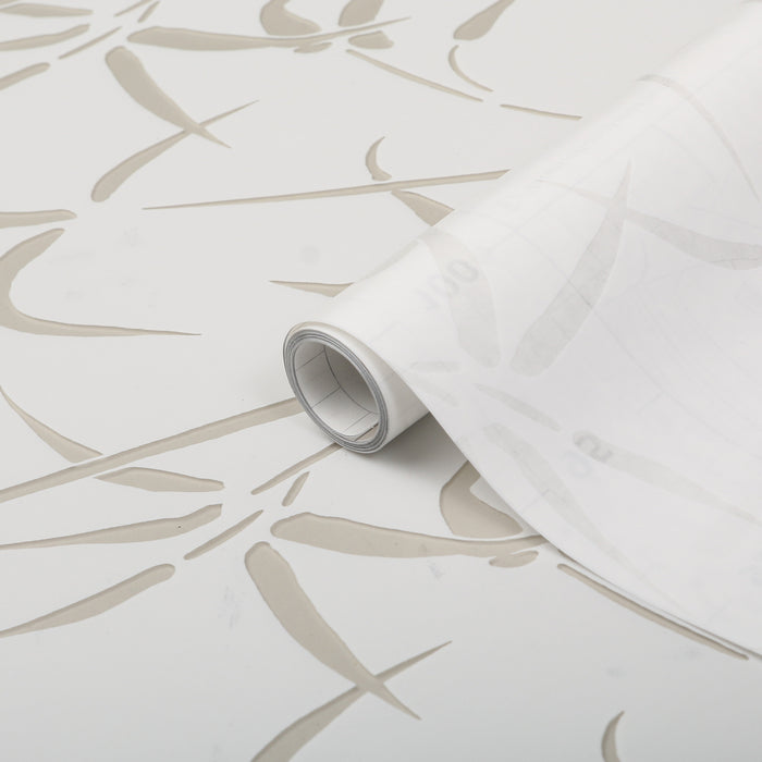 Bamboo Transparent Window Vinyl (450mm/1.5m, Static)