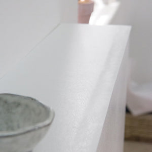 White Leather Vinyl 450mm, Self-Adhesive