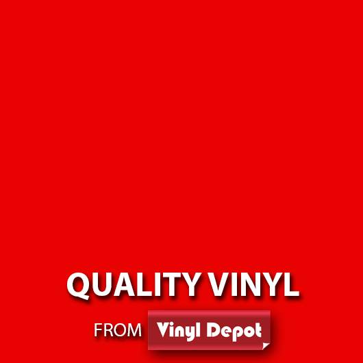 Matt Strawberry Red Signmaking Vinyl (610mm, Self-Adhesive, Avery)