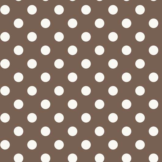 d-c-fix Polka Taupe Fleece Table Cover 1.3 x1.6m