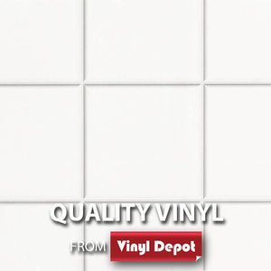 white vigo tile self adhesive vinyl