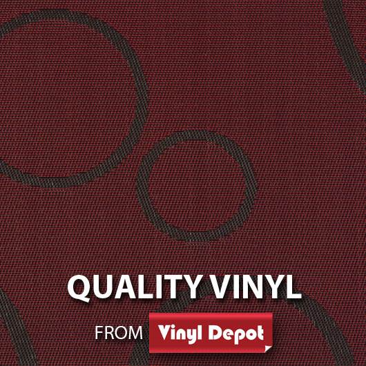 Red Circle Placemat Set of 2