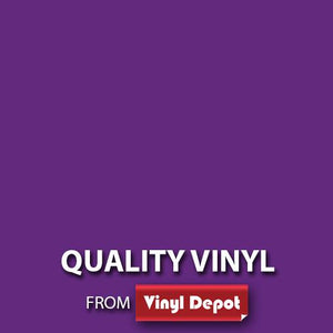 violet gloss self adhesive signmaking vinyl