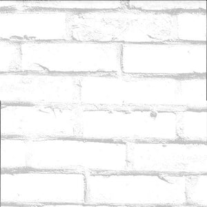 White Brick Vinyl 450mm, Self-Adhesive