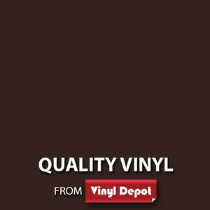 nut brown gloss self adhesive signmakers vinyl