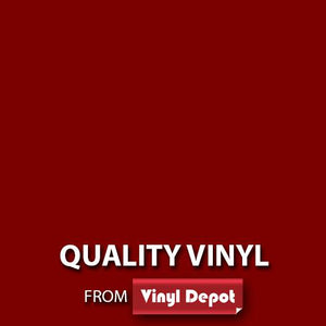 Matt Burgundy Red Signmaking Vinyl 610mm, Self-Adhesive, Avery