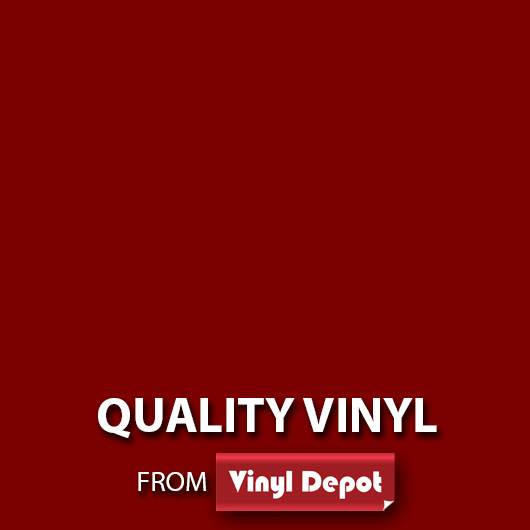Matt Burgundy Red Signmaking Vinyl (610mm, Self-Adhesive, Avery)
