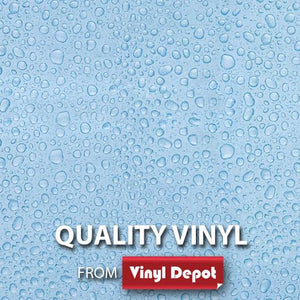 water droplet self adhesive vinyl