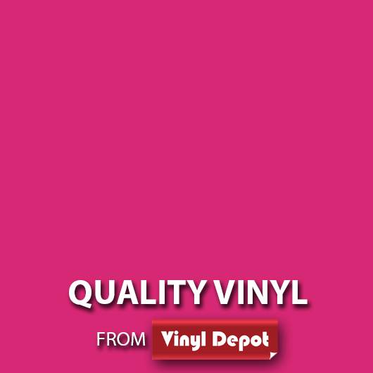 Matt Fuschia Pink Signmaking Vinyl (610mm, Self-Adhesive, Avery)