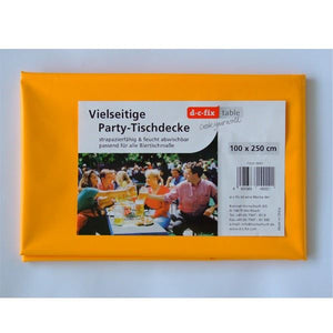 Orange Party Table Cover 1/2.5m