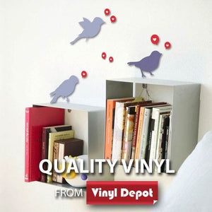 Birds Decobox 3D Foam Wall Stickers 23.7/15.3cm
