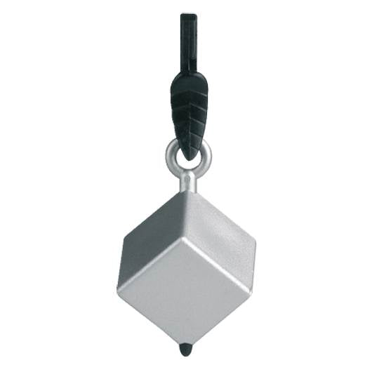 Silver Cube Tablecloth Weights Set of 4