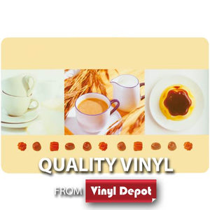 Beige Coffee Style Placemat Set of 2 30/45cm