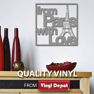 paris 3d wall sticker