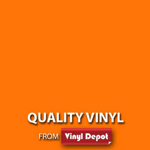Gloss Orange Signmaking Vinyl 610mm, Self-Adhesive, Avery