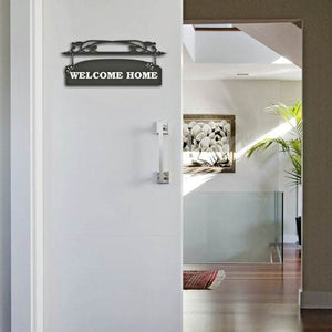 welcome home 3d foam wall sticker