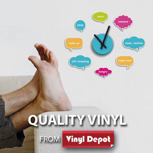 Icons Clock 3D Foam Wall Stickers (34.5/15.3cm)