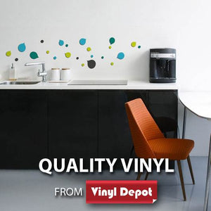 drops 3d wall stickers