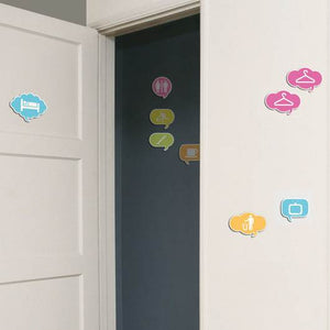 Icons 3D Foam Wall Stickers 34.5/15.3cm