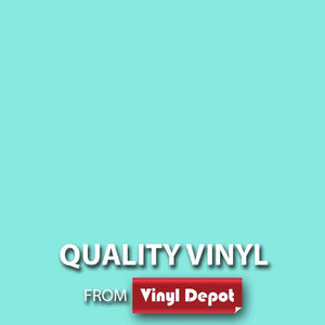 Matt Mint Green Signmaking Vinyl 610mm, Self-Adhesive, Avery