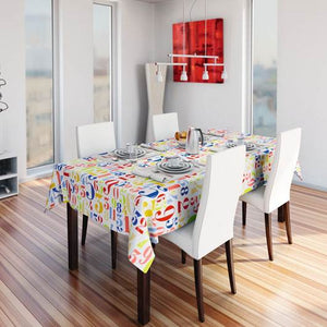 Frederica Red/Blue Fleece Table Cover 1.1/1.4m