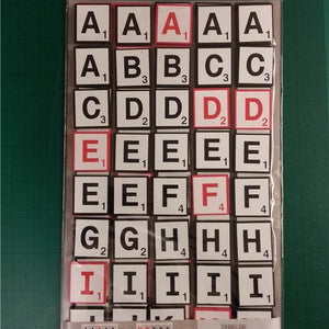 Alphabet Letters 3D Foam Wall Sticker 60.5/30.3cm