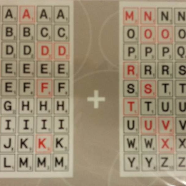 Alphabet Letters 3D Foam Wall Sticker (60.5/30.3cm)