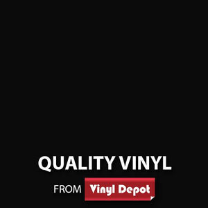 Gloss Black Signmaking Vinyl 610mm, Self-Adhesive, Avery
