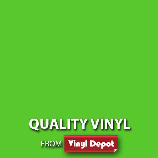 Matt Apple Green Signmaking Vinyl (610mm, Self-Adhesive, Avery)