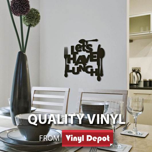 Lunch 3D Foam Wall Stickers (34.3/30.3cm)