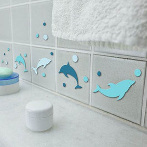 Dolphin 3D Foam Wall Sticker 23.7/15.3cm