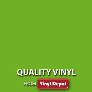 Matt Lemon Green Vinyl 450mm, Self-Adhesive
